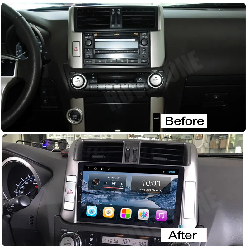 prado 10-13 dashboard