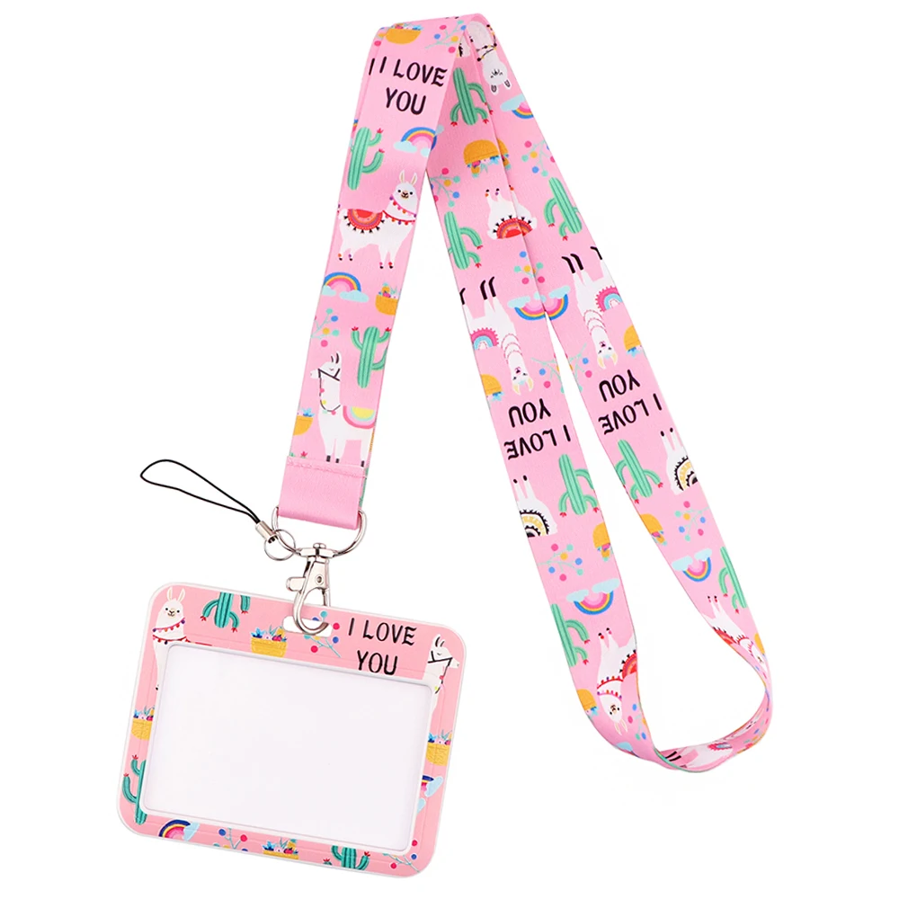 Wholesale Sakura Daisy Yoga Lanyard – Stylish Neck Strap & ID Badge Holder Accessories
