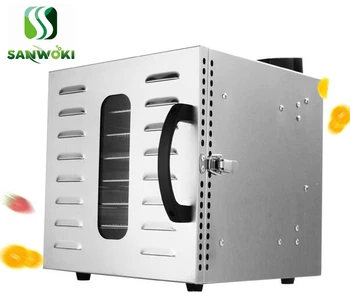

8 trays fruit tea maker Fruit Food Dryer Stainless Steel Food Fruit Vegetable Pet Meat Air Dryer Electric Dehydrator Drying oven