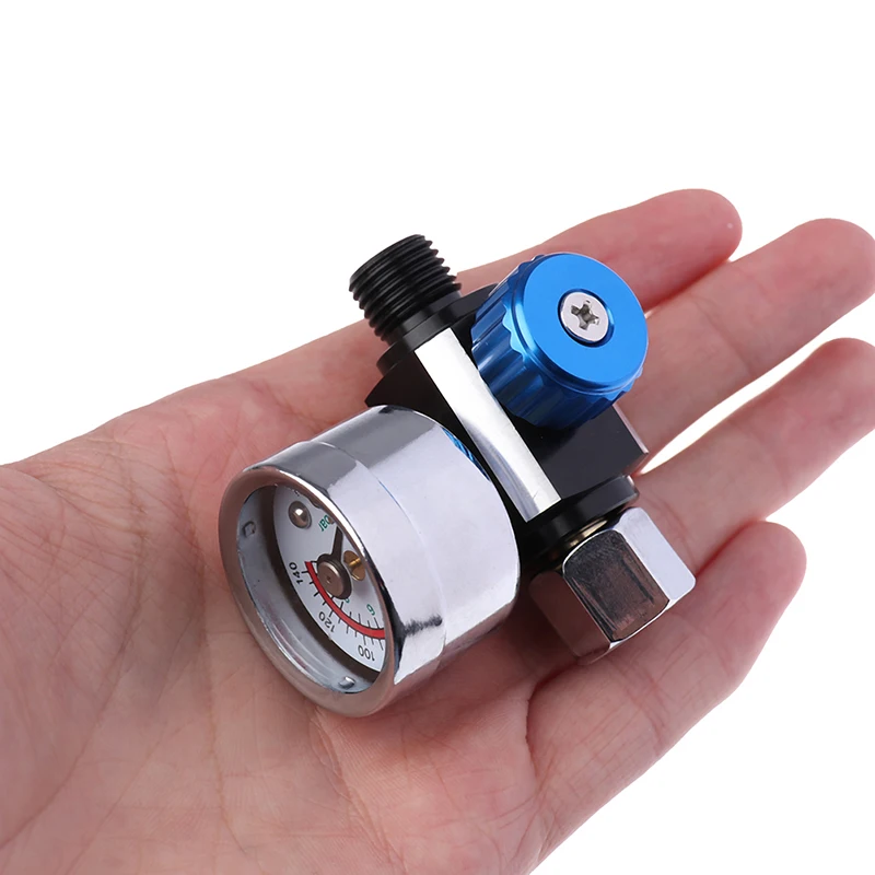Spray Gun Adjust Air Pressure Regulator Gauge Car Auto Repair Painting Tool Spray Gun Accessories Pneumatic Gun Regulator