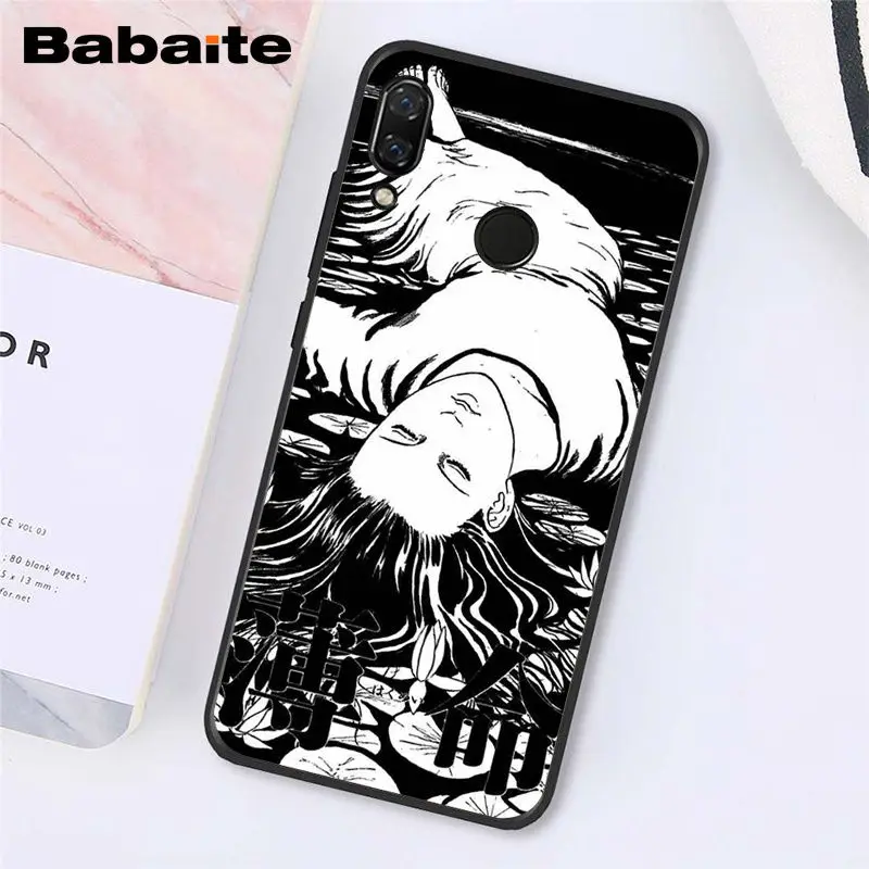 Babaite Джунджи Ito футболки ужас чехол для телефона для Xiaomi Redmi8 4X 6A S2 Go Redmi 5 5Plus Note4 5 7 Note8Pro - Цвет: A9