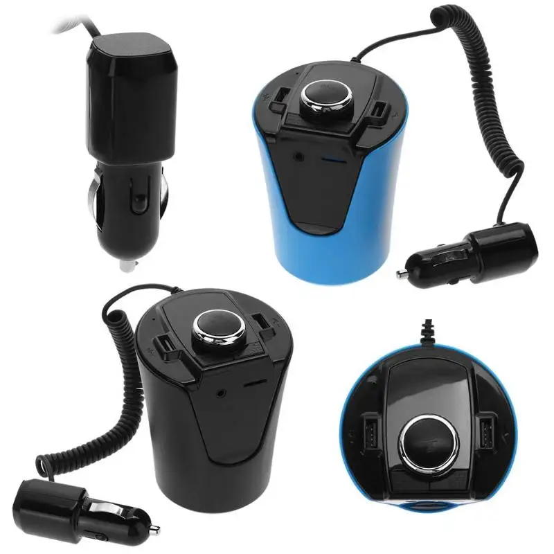 Lcd автомобильный Bluetooth fm-передатчик MP3 музыкальный плеер двойной USB зарядное устройство