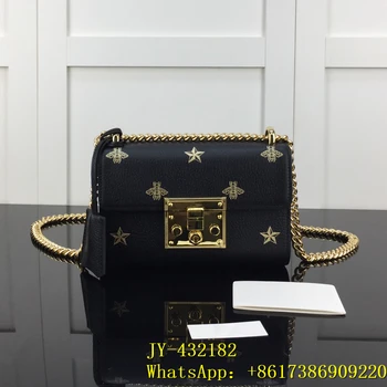 

Top quality Fashion printing bee Women's Shoulder Crossbody Bags Luxury designer Genuine Leather Ladies small square bag