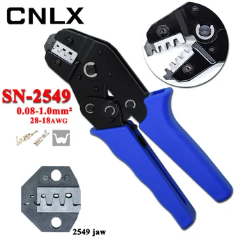 

CNLX SN 2549 E.I xh2.54 Crimping Plier Insert spring terminal 2.8/3.0/3.96/4.8mm