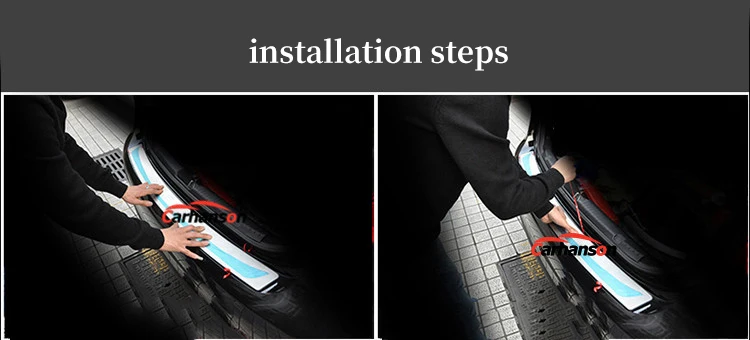 Auto Accessories For Kia Sportage Car Sticker Sedan Styling After Guard Rear Bumper Trunk Guard Door Sill Plate