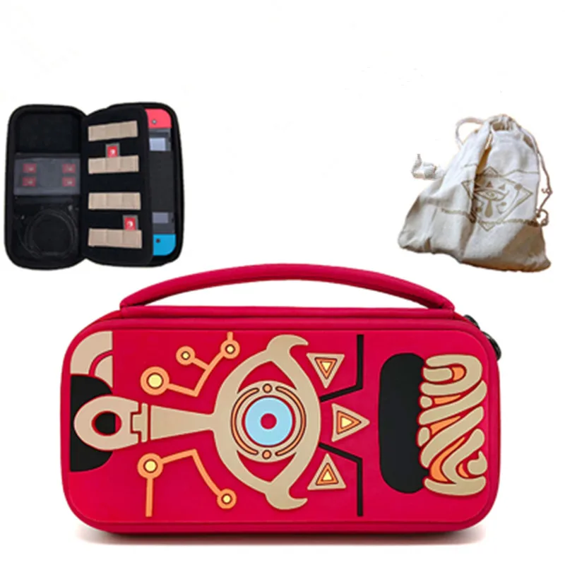 

Nintend switch case Handle Eva Silicone case Red color Protective bag for Nintendo switch NS switch case zeldas