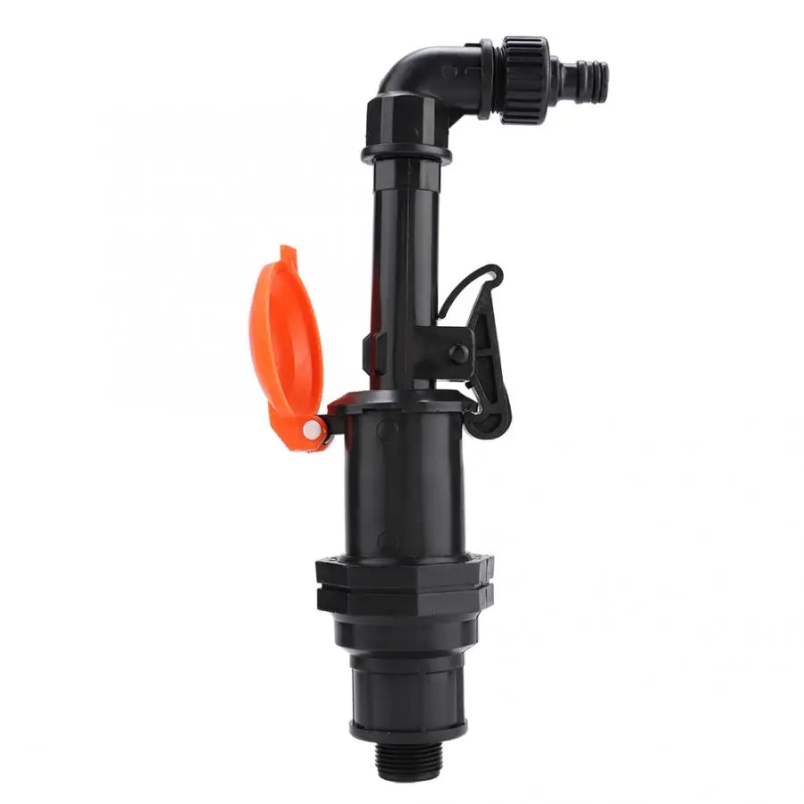 G3/4in Male Thread Quick Plastic Water Intake Valve with Nipple Connector for Hose Garden Irrigation | Обустройство дома
