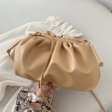 Дизайнерские женские сумки-мессенджеры, повседневные женские Сумки из искусственной кожи, женские сумки через плечо, женские сумки, модная сплошная шикарная Сумка, Новинка