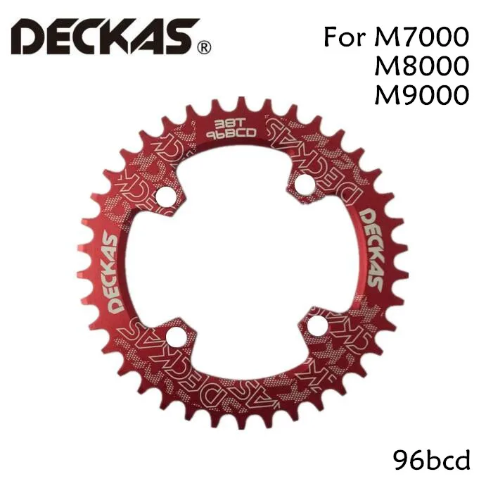 Deckas круглая Звездочка 96BCD для горного велосипеда BCD 96 32T 34T 36T 38T кривошипная