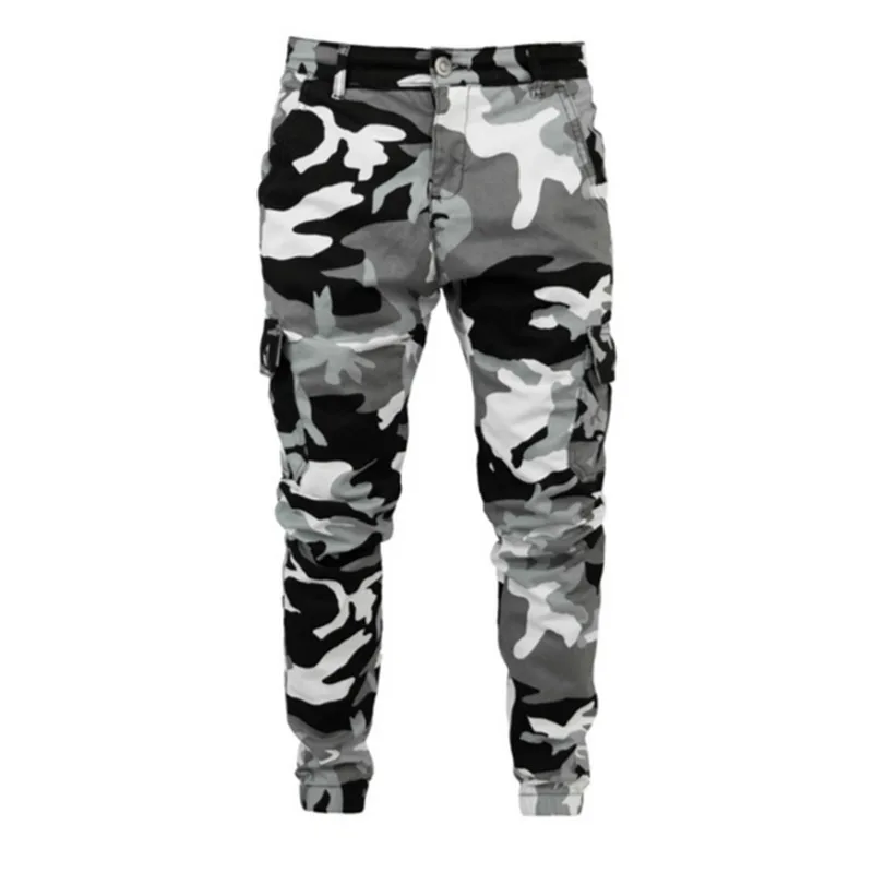 A SFIT хлопок мужские s Jogger весна осень карандаш брюки мужские камуфляжные военные брюки свободные удобные карго Harlan брюки - Цвет: A