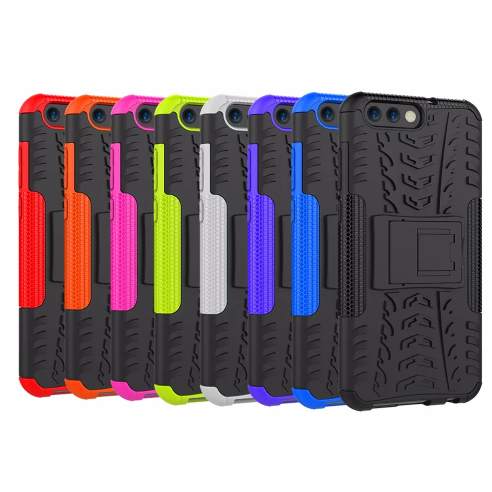 Case For Asus Zenfone 4 ZE554KL Cover Hybrid ShockProof Armor TPU +PC Phone Stand ZE 554 KL Cases | Мобильные телефоны и