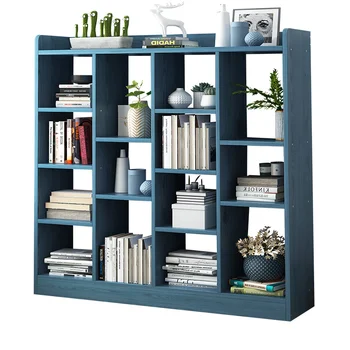 

Bookcase floor-to-ceiling frame student bookcase combination simple modern bookcase multi-grid cabinet storage cabinet