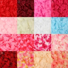 BlacklakeGirls Новинка 2000 шт Искусственные лепестки роз Свадебные Petalas красочные шелковые цветочные аксессуары