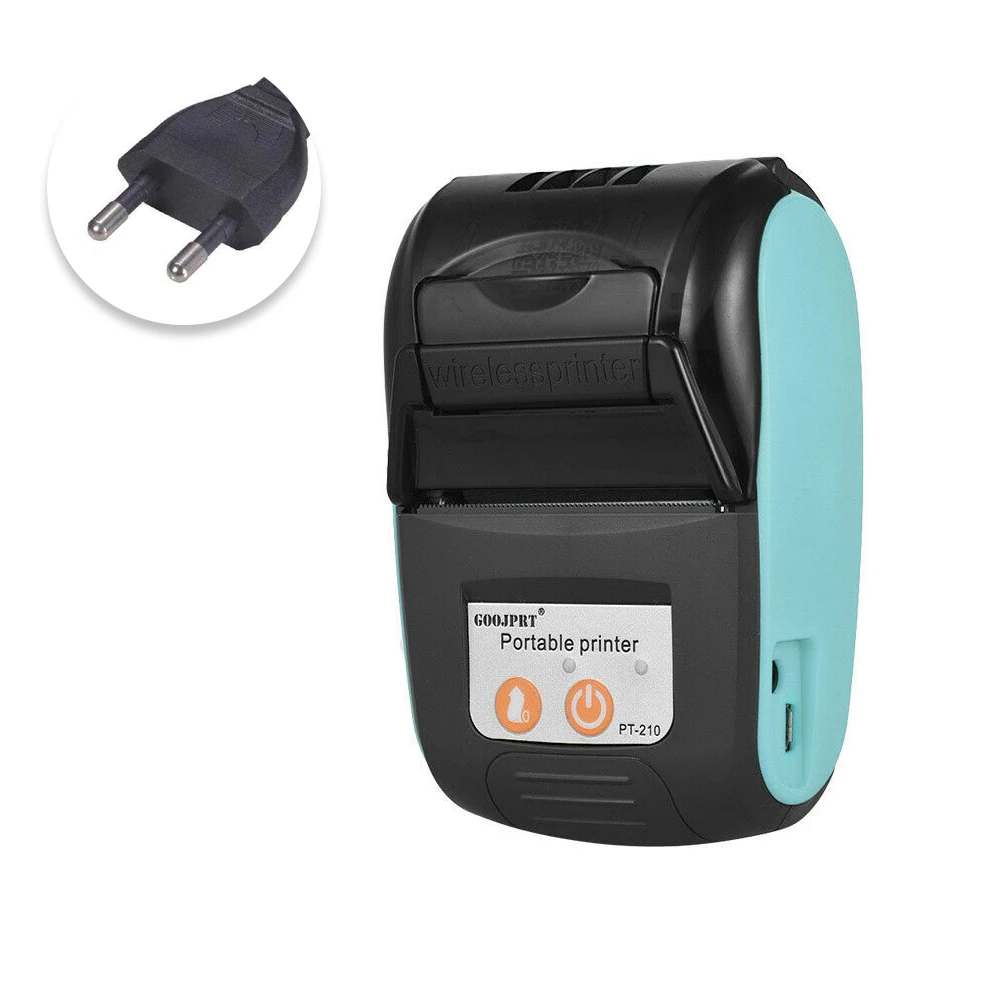 58mm Portable Supermarket Ticket Practical Resaurant Rechargeable Mini Receipt Machine Wireless Bluetooth Shop Thermal Printer
