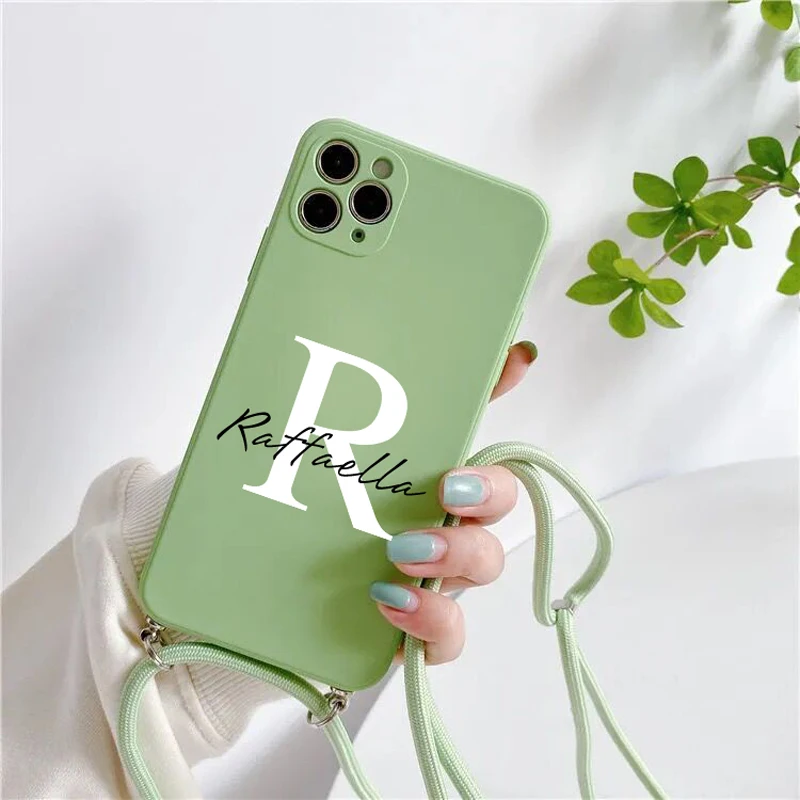 Funda personalizada con nombre inicial para Xiaomi Redmi Note 8, 9, 10, 11,  7 Pro, 9S, 9A, 9C, 8T, 10C, 10A, 12C