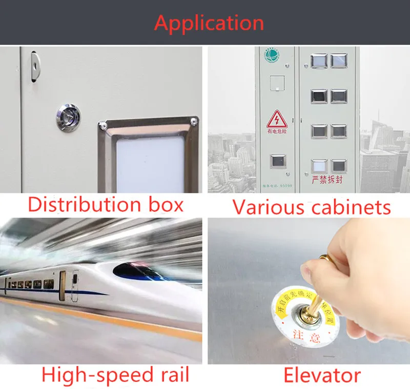 Универсальный панельный ключ замок Карманный ключ треугольный квадратный ключ шкафчик лифта переключатель поезд электрический шкаф коробка