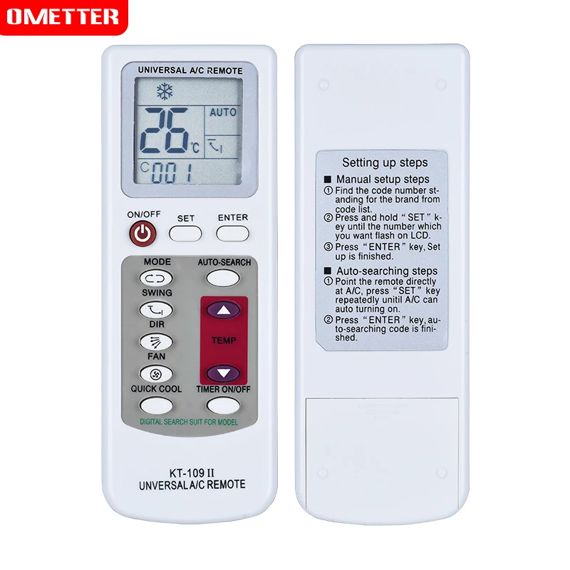 universal Air Conditioner Remote Control replace air conditioning