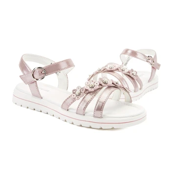 

Summer Baby Girls Floral Design Anti-Slip Sandals Toddler Soft Soled Sandal No.5