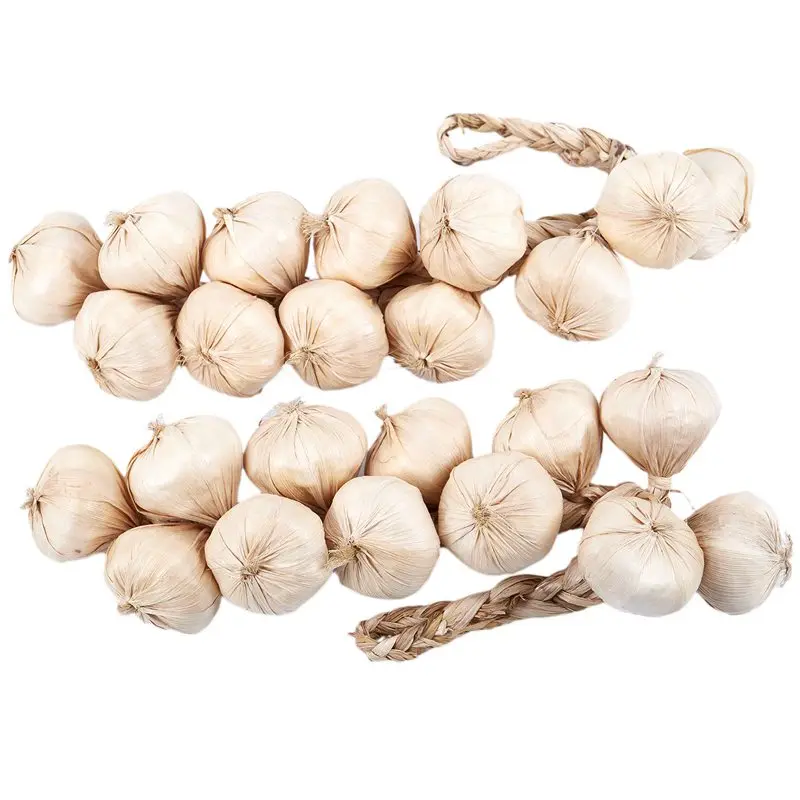 

Promotion! Garlic Strings / Artificial Vegetables / Artificial Garlic Accessory 46cm- 1 Pair