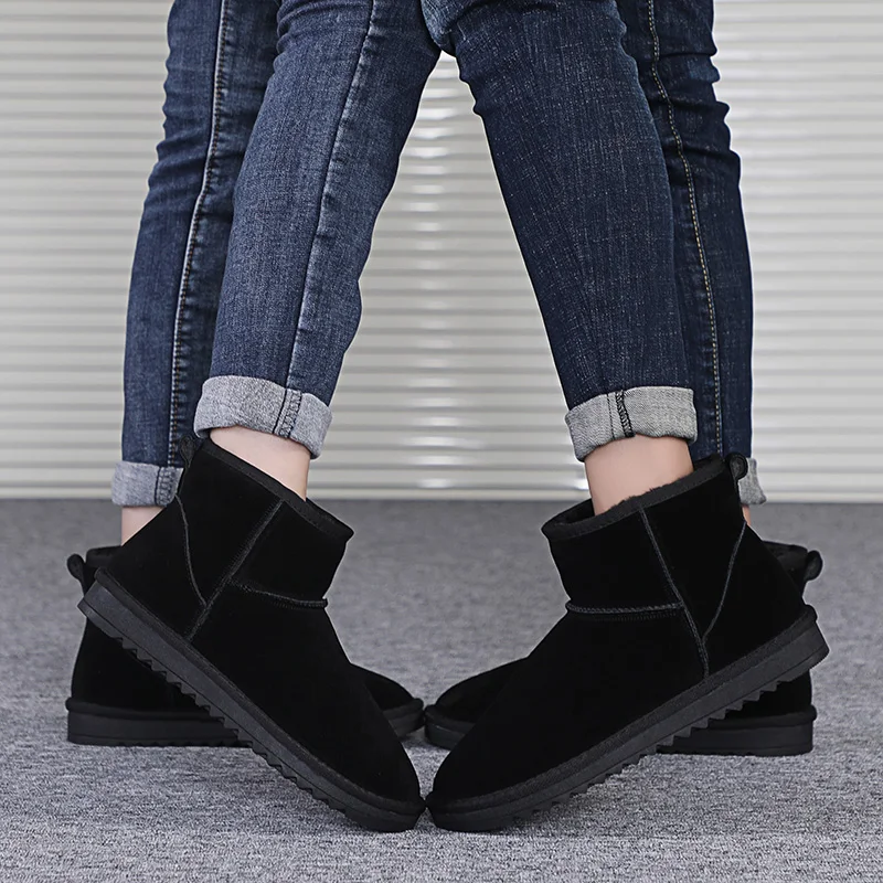Mens Winter Snow Boots Botas De Nieve Bota Neve Snowboots Kar Botu Botines Hombre Boot Men Shoes High Top Booties Ankle Unisex winter snow boots men boots