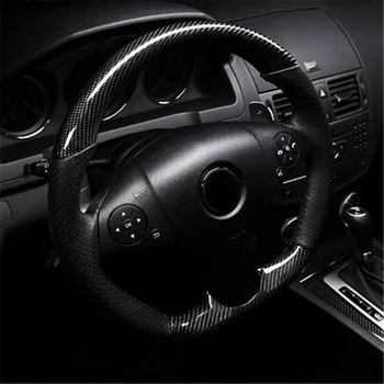 

30*100CM Waterproof Vinyl Wrap Car Decal 5D Ultra Black Carbon Fiber Style Interior Decorative Sticker Stretchable