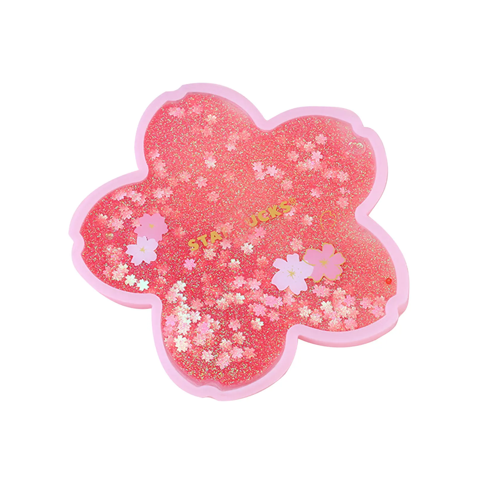 Cartone Animato Antiscivolo Tappetino Antiscivolo Carino Sottobicchiere Oceano Arcobaleno Cherry Coaster Fast Sand Flow Drink Coaster Sottobicchiere I