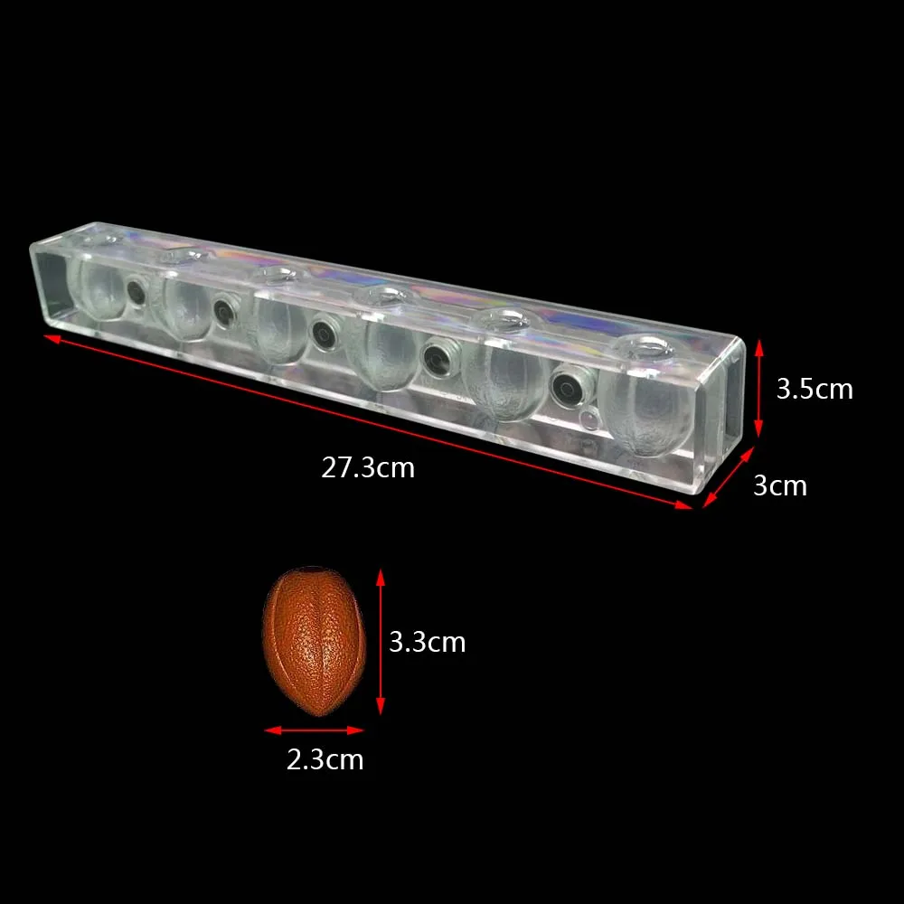 3D Магнитный поликарбонатовый для шоколада формы для выпечки PC форма для шоколада торт из конфет инструмент для украшения выпечки