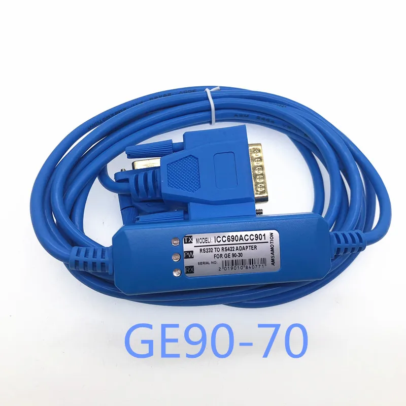 

GE programming download cable GE90-70 GE90-30 series PLC communication cable IC690ACC901