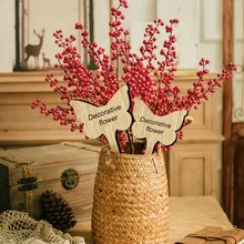 Fleshy Label Insert Landscape Sign Flower Butterfly Shape Nameplate Carved Bamboo Potted Herbs Flowers Tool 30pcs