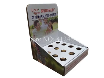 

Customized beautiful cardboard retail display light boxes ( DX-053)