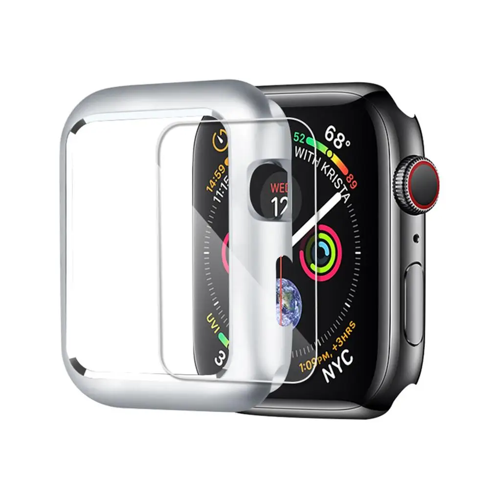Магнитная Крышка для apple watch case apple watch 5 4 44 мм/42 мм iwatch 3 band 40 мм/38 мм Защитная пленка для экрана 2 1