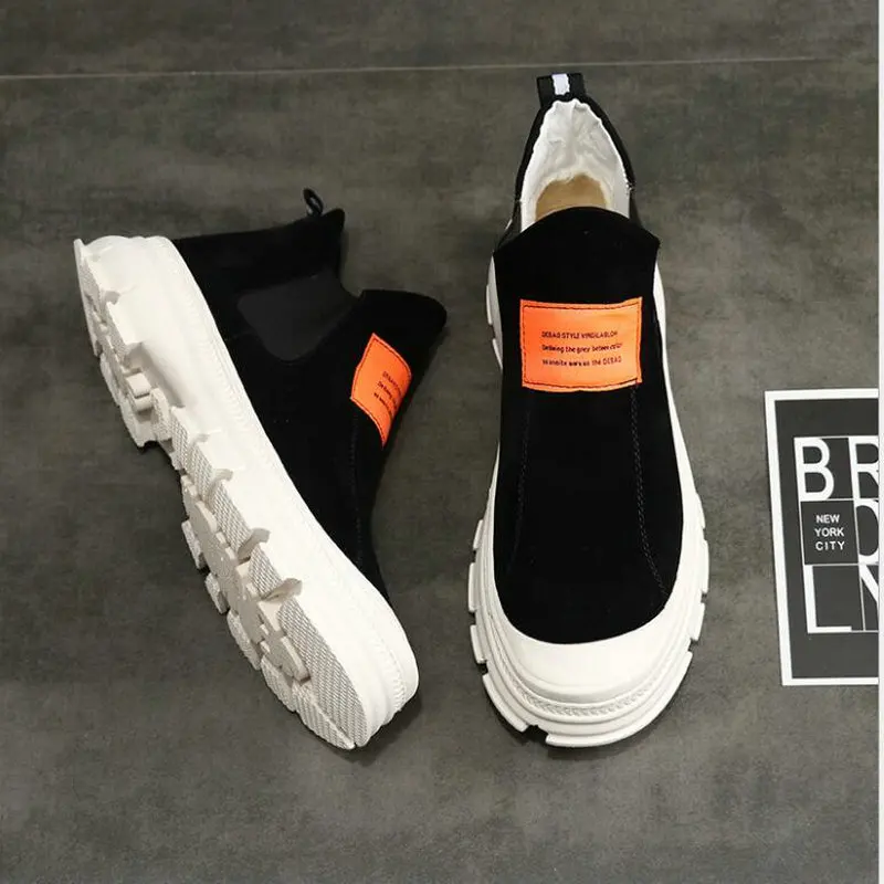 Cena Super gorąca wyprzedaż męskie zamszowe botki mężczyźni jesienne buty rekreacyjne buty buty męskie trampki buty VV 20