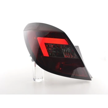 

FKRLXLOP13043luci rear LED Opel Corsa D 5 ports year Constr. 06-10 red/black