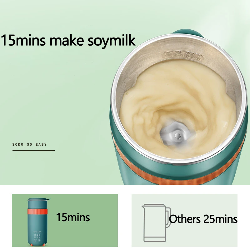 220V Soymilk Maker Electric Juicer Blender Multicooker Automatic Soya-Bean Milk Machine Appointment Rice Paste Maker Free-filter