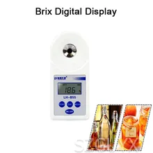Высокоточный тестер сахара, датчик преломления, Коммерческий цифровой измеритель сахара, тестер сладости фруктов, тестер сахара