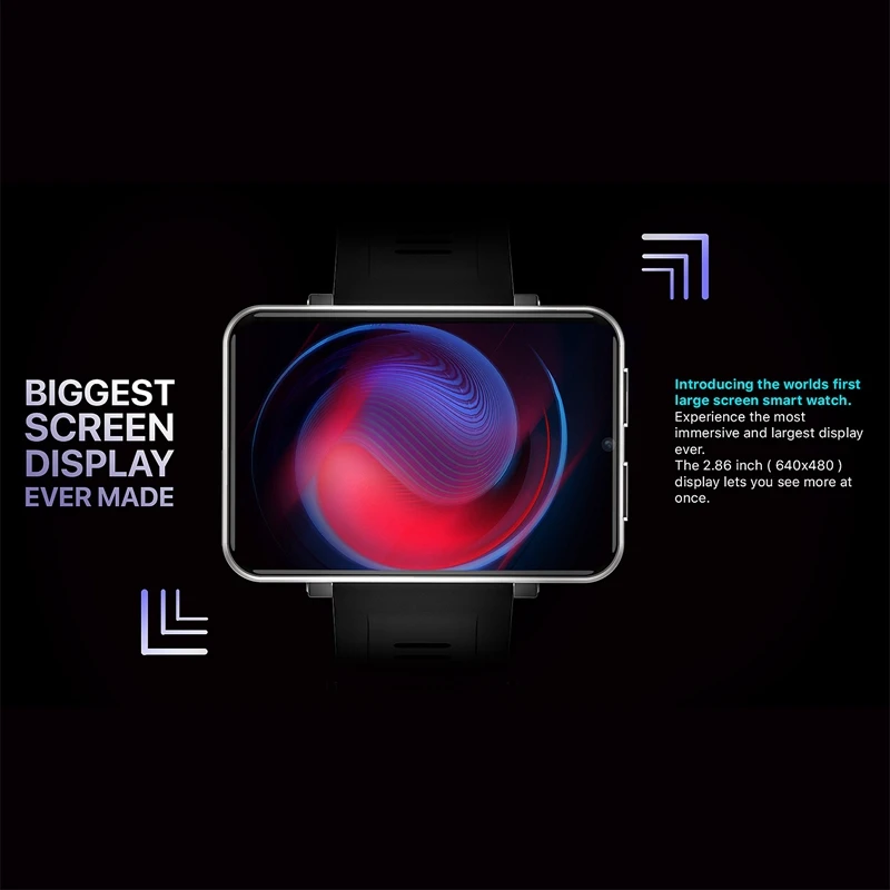 TICWRIS MAX Smart Watch 3GB+32GB 2.86 Inch IP67