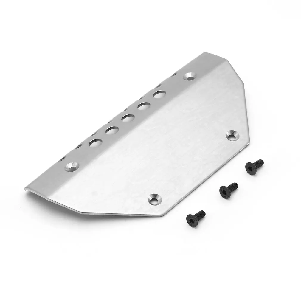 

Metal Steel Anti-collision Protection Board Front Chassis Armor Protector Plate for 1/10 RC Crawler Traxxas TRX-4 G500