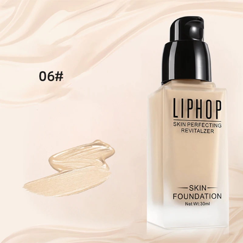 Moisturizing Long-lasting Liquid Foundation Control Oil Shrink Pores Liquid Concealer Base Makeup Maquillaje*u