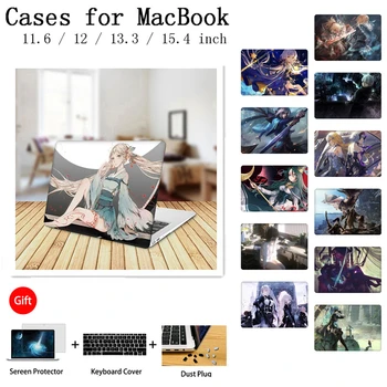 

New Notebook Case For Apple MacBook Air Pro Retina 11 12 15 A2179 MacBook 13.3 Inch With Touch Bar Keyboard Cover Laptop Shell