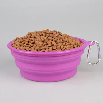 

Aapet 1pc Dog Bowl Pet Feeding Station Foldable Pet Feeder Pet Food Water Bowl Dog Cat Puppy Food Dish Pet Meal Pot Pet Supplies
