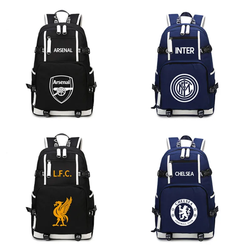 

2019 Football Club bag Madrid Youth Soccer fans gifts student backpack