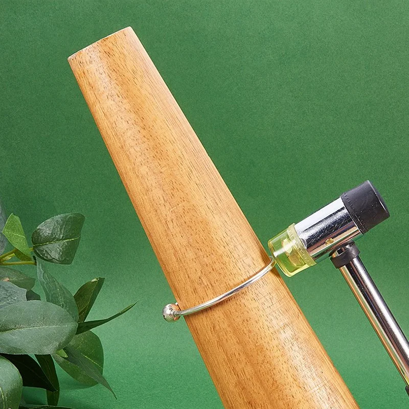 Ювелирные наборы инструментов с деревянным браслетом калибровки оправки и стальной ручкой устанавливаемые двухсторонние резиновые молотки
