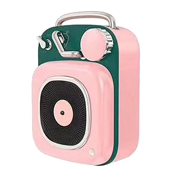 

Retro Phonograph Subwoofer Bluetooth Speaker Outdoor Wireless Speaker Portable Mini Bluetooth Speaker