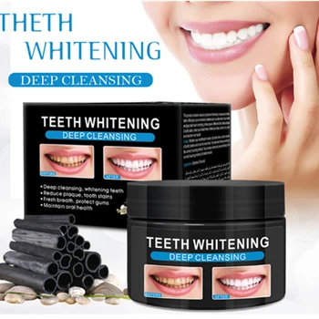 

Teeth Whitening Charcoal Powder Tooth Whitening Powder Activated Bamboo Charcoal Toothpaste Tartar Stain Removal