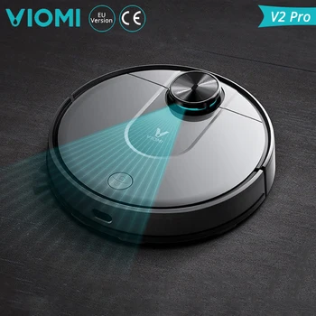 

VIOMI V2 Pro Smart Robot Vacuum Cleaner 2100Pa Strong Suction 2 in 1 Sweeping Mopping Robot Cleaner LDS Laser Navigation