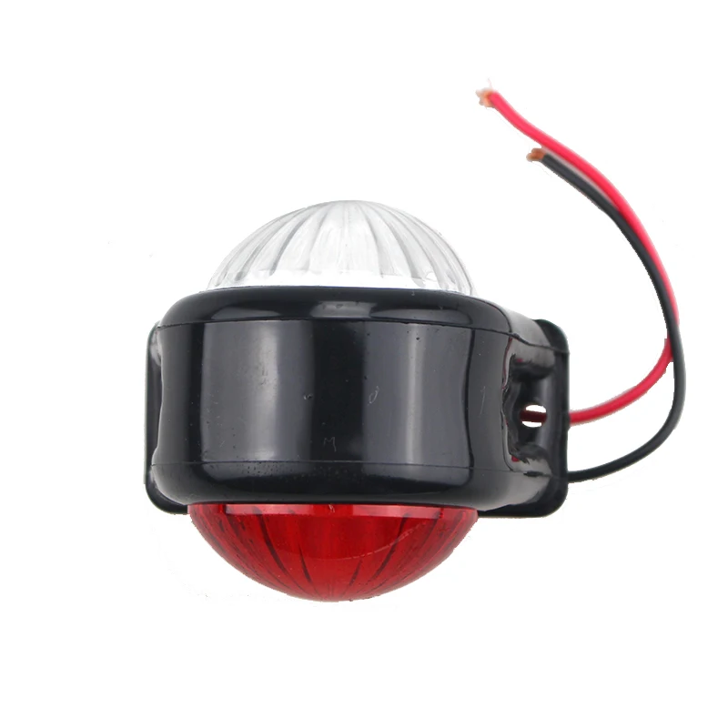 2 шт. 10LED 12 В/24 В 6000 К Автомобильный свет боковые габаритные огни внешние автомобильные огни сигнальный задний фонарь Авто трейлер, прицеп, грузовик лампы