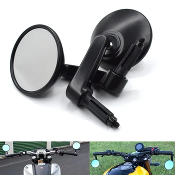 

Universal motorbike 7/8" 22mm handlebar motorcycle rearview mirror For Honda GROM CBR250R CBR300R CB300F FA CBR500R CB500F X