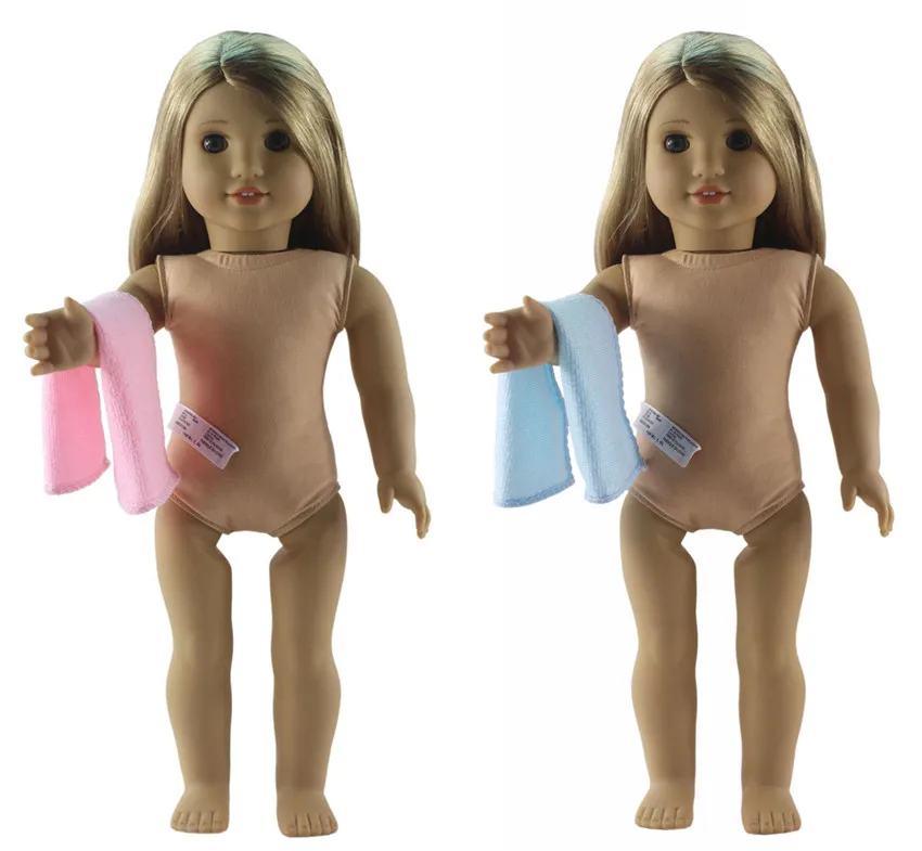 

2 Different Colors of Optional Towel for 18'' American Bitty Baby Doll X82