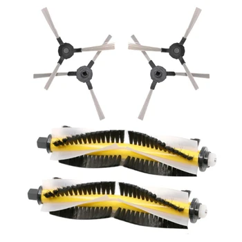 

ing Robot Roller Brush Side Brush Replace Cleaner Kit For Proscenic 780T 790T Accessories Black