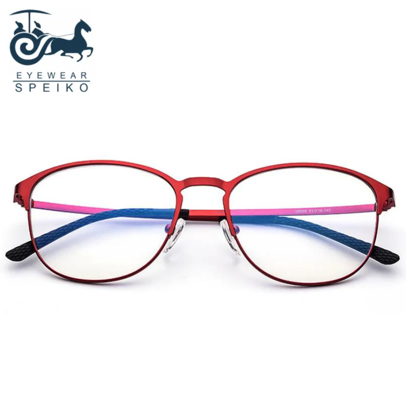 Ультралегкие чистые титановые оправы 30008 в деловом стиле женские очки могут быть близорукость очки для чтения 1,74 анти-синие линзы